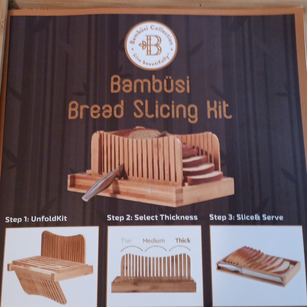 Bambusi bread slicing kit NEVER USED